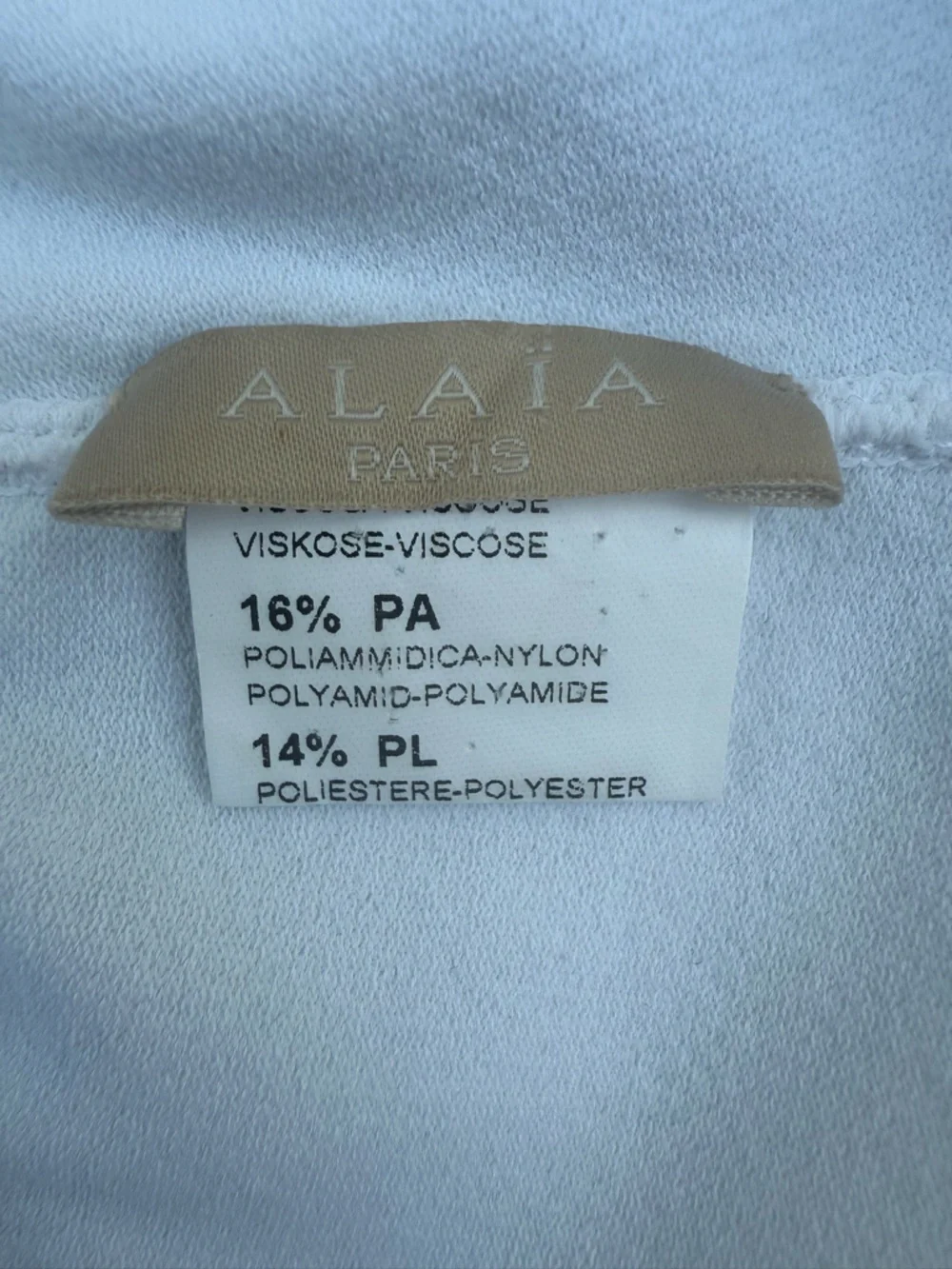 Alaia White Bermuda Leggings - Picture 12 of 12